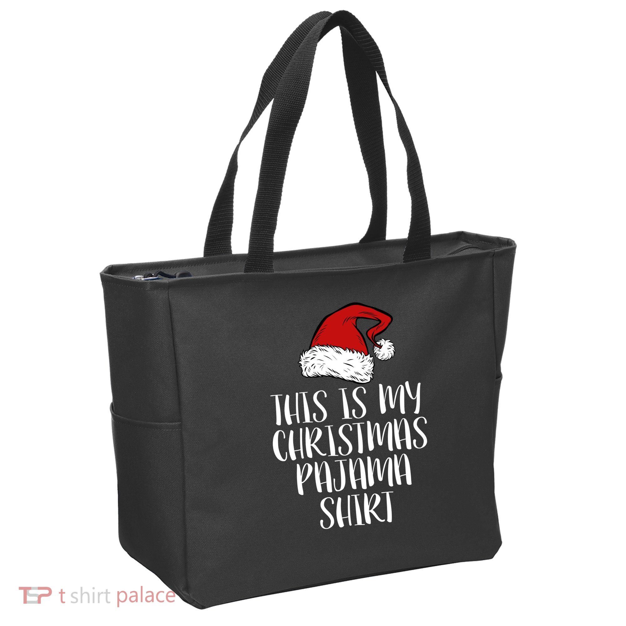 This Is My Christmas Pajama Tote Bag