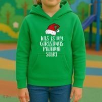 This Is My Christmas Pajama Kids Hoodie thumb 3