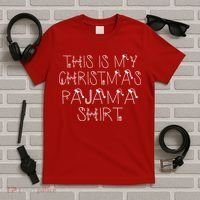 This Is My Christmas Pajama Shirt Funny T-Shirt thumb 5