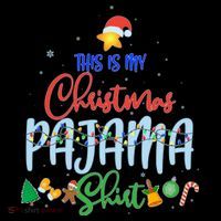 This is My Christmas PJ Shirt Long Sleeve Shirt thumb 2