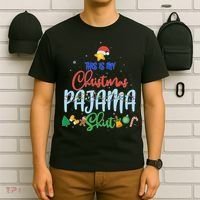 This is My Christmas PJ Shirt T-Shirt thumb 6