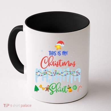 This is My Christmas PJ Shirt Coffee Mug