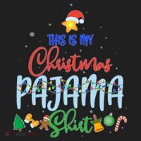 This is My Christmas PJ Shirt Beanie thumb 2