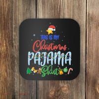 This is My Christmas PJ Shirt Coaster thumb 0