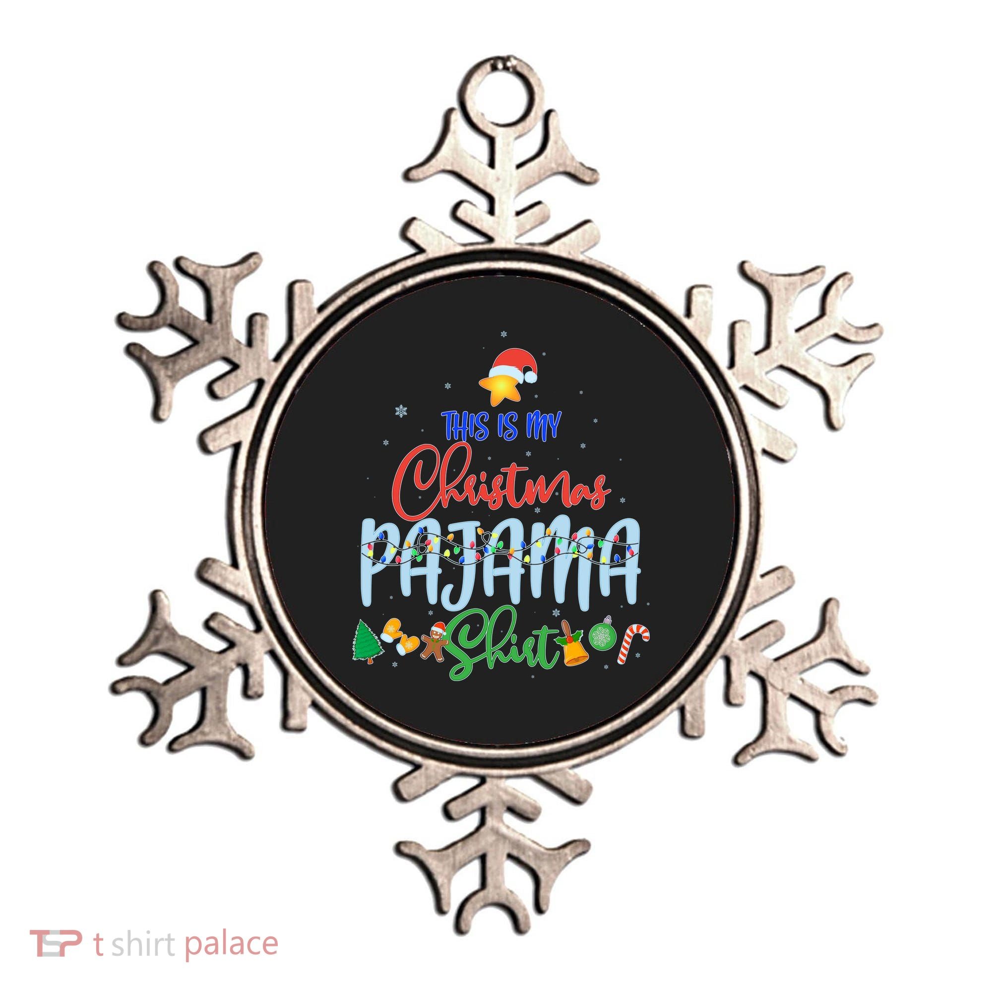 This is My Christmas PJ Shirt Ornament