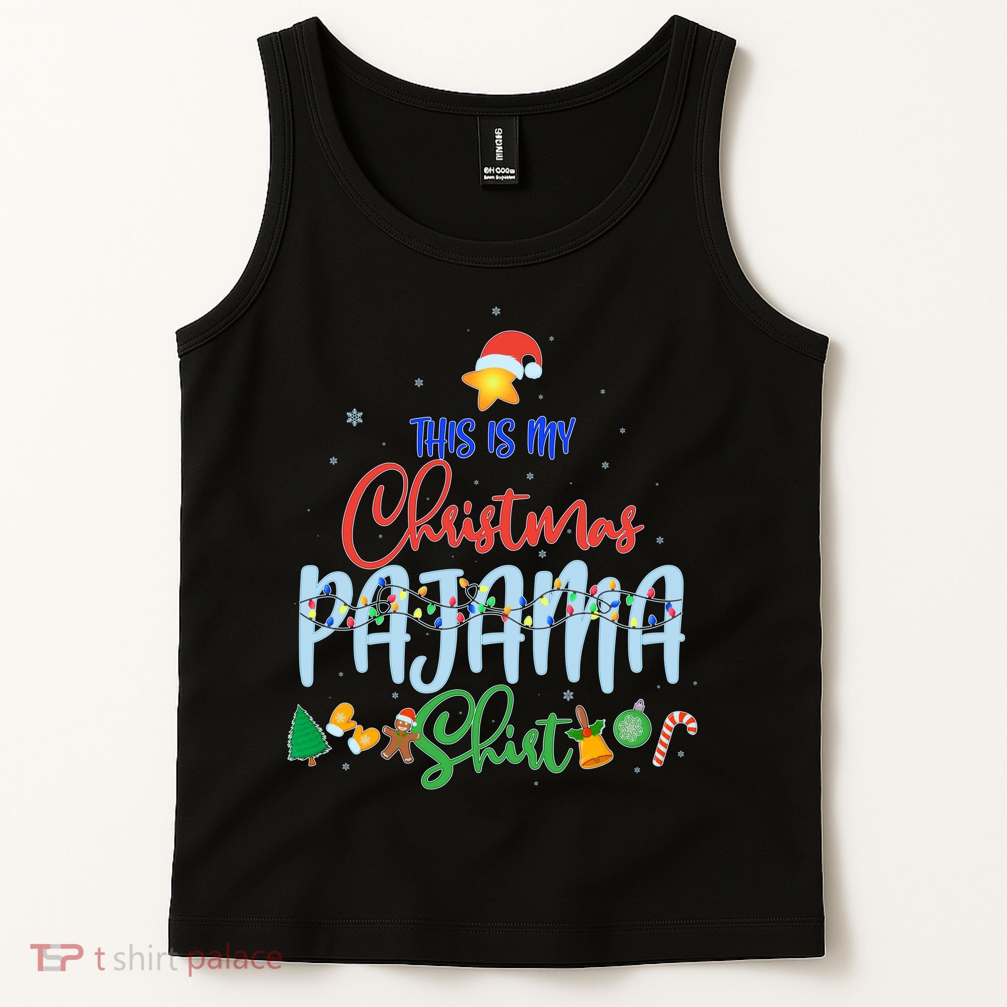 This is My Christmas PJ Shirt Tank Top