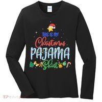 This is My Christmas PJ Shirt Women's Long Sleeve Shirt thumb 0