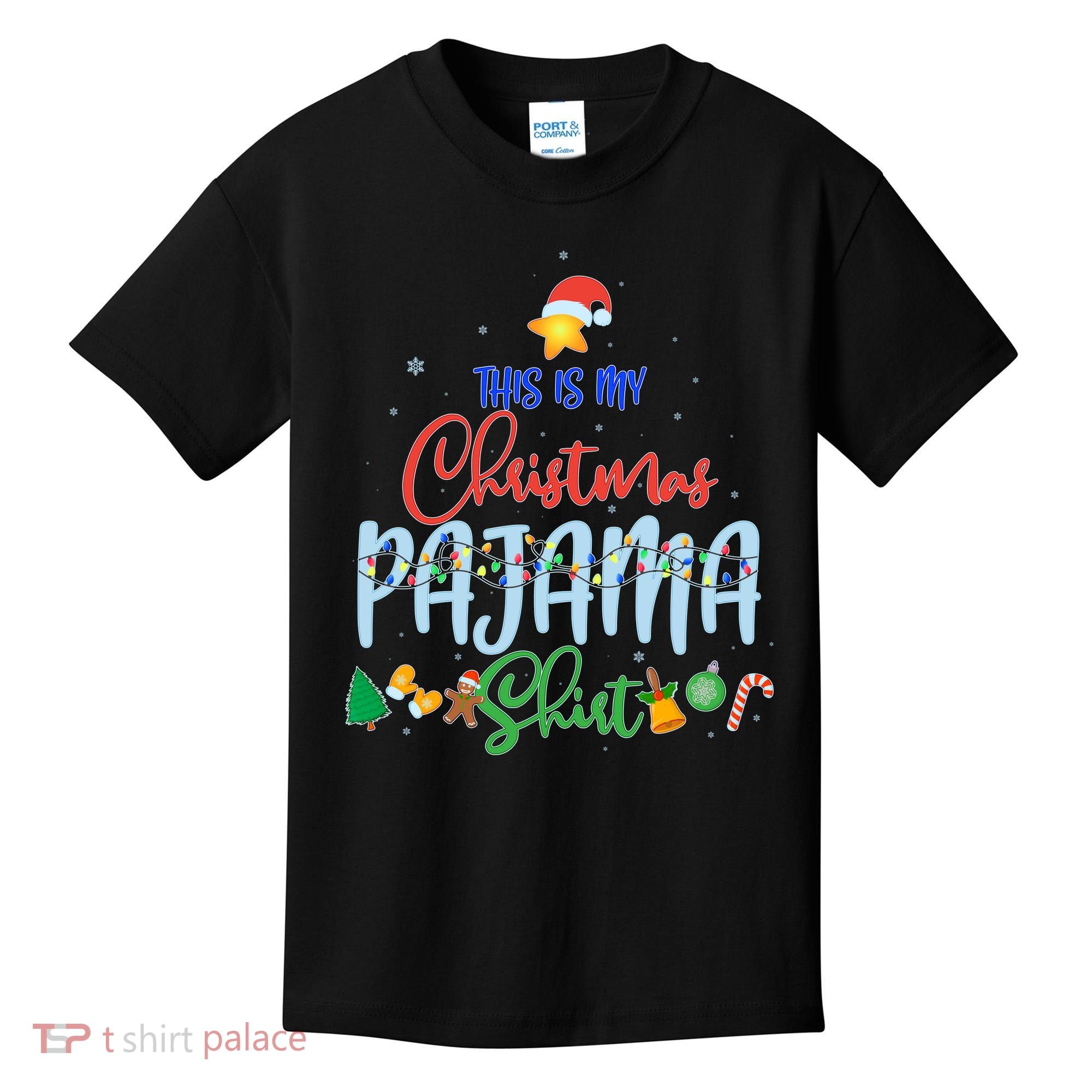 This is My Christmas PJ Shirt Kids T-Shirt