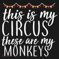 This Is My Circus These Are My Monkeys  Women's Hoodie thumb 2