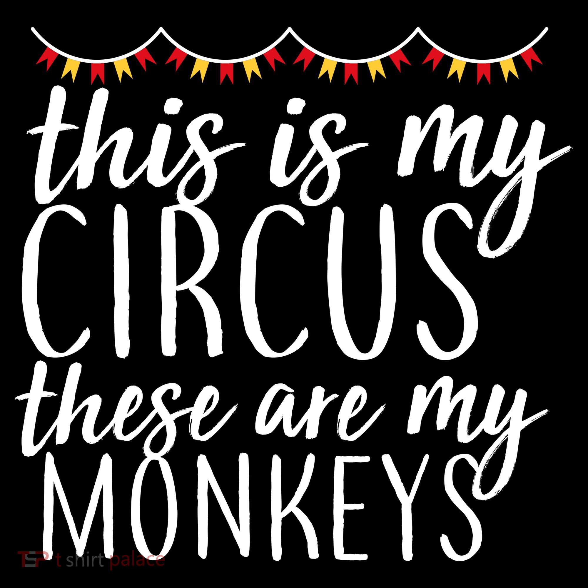 This Is My Circus These Are My Monkeys  Ornament
