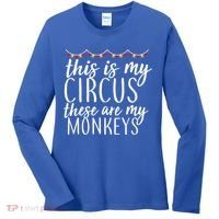 This Is My Circus These Are My Monkeys  Women's Long Sleeve Shirt thumb 0