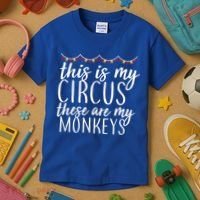 This Is My Circus These Are My Monkeys  Kids T-Shirt thumb 3