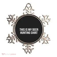 This Is My Deer Hunting Shirt Funny Ornament thumb 0