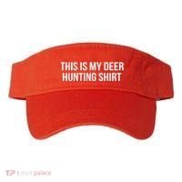 This Is My Deer Hunting Shirt Funny Visor thumb 0