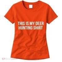 This Is My Deer Hunting Shirt Funny Women's T-Shirt thumb 0