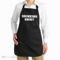 This Is My Drinking Shirt College Text Apron thumb 2
