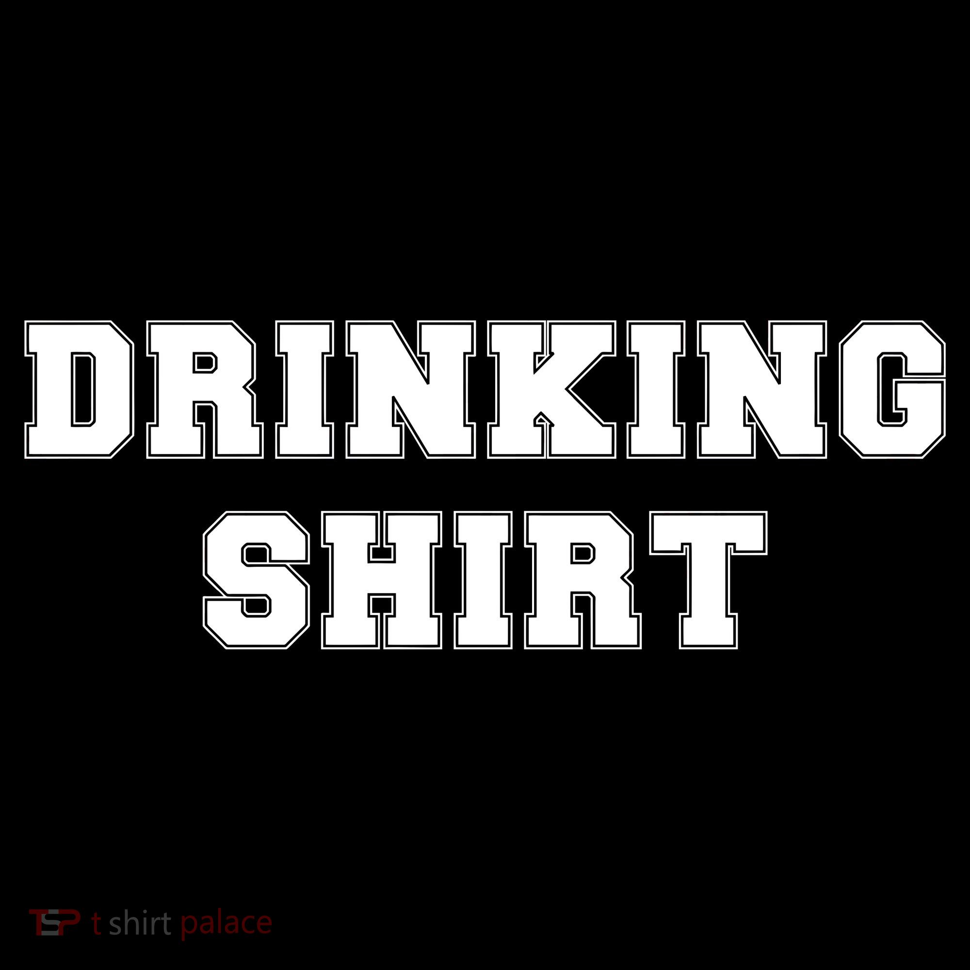 This Is My Drinking Shirt College Text Women's Hoodie