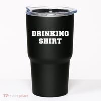 This Is My Drinking Shirt College Text Tumbler thumb 0