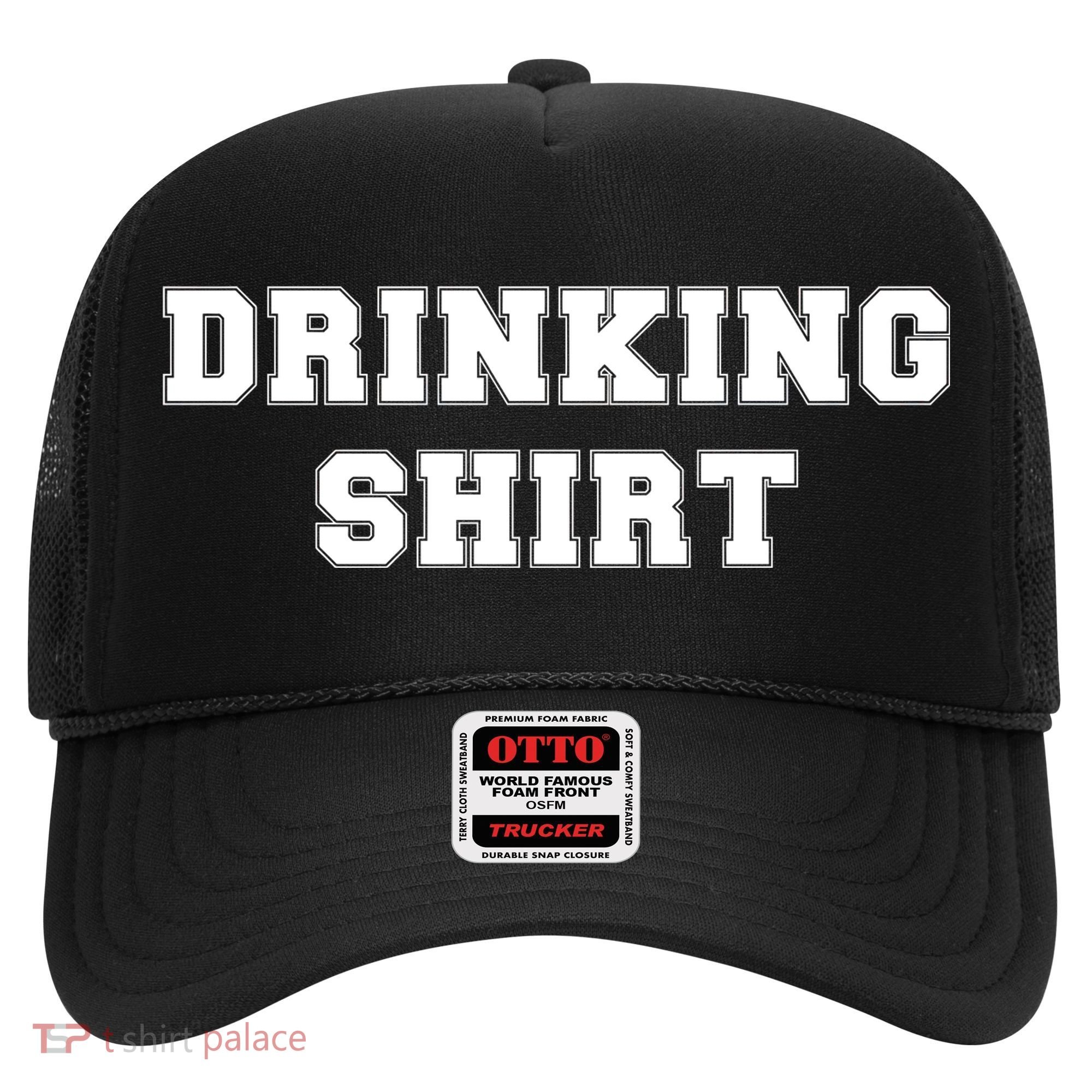 This Is My Drinking Shirt College Text Hat
