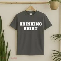 This Is My Drinking Shirt College Text T-Shirt thumb 2