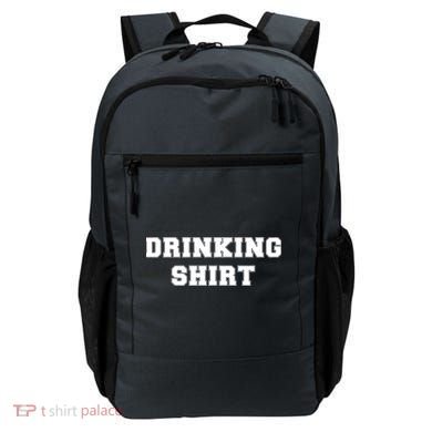 This Is My Drinking Shirt College Text Backpack