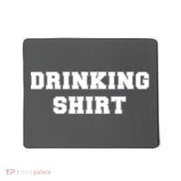 This Is My Drinking Shirt College Text Mousepad thumb 0