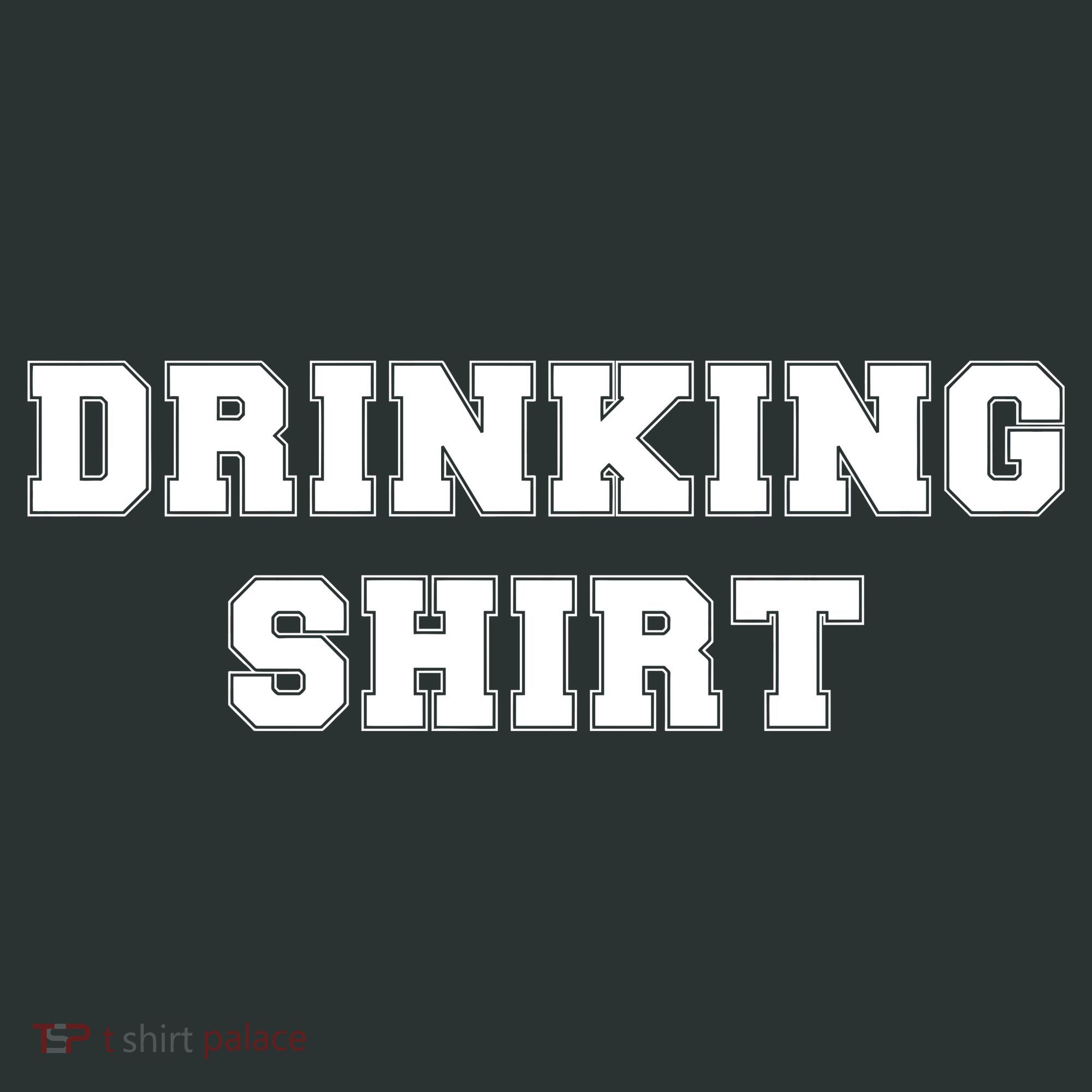 This Is My Drinking Shirt College Text Mousepad