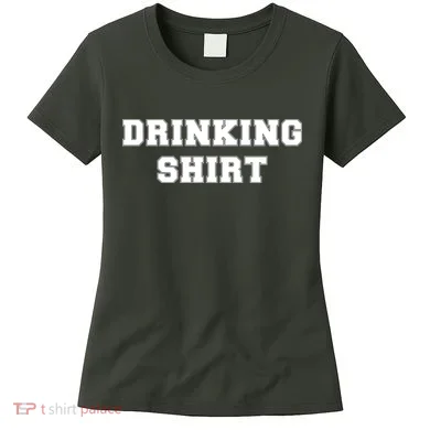 This Is My Drinking Shirt College Text Women's T-Shirt