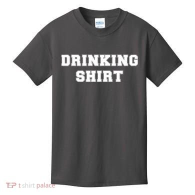 This Is My Drinking Shirt College Text Kids T-Shirt