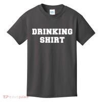 This Is My Drinking Shirt College Text Kids T-Shirt thumb 0