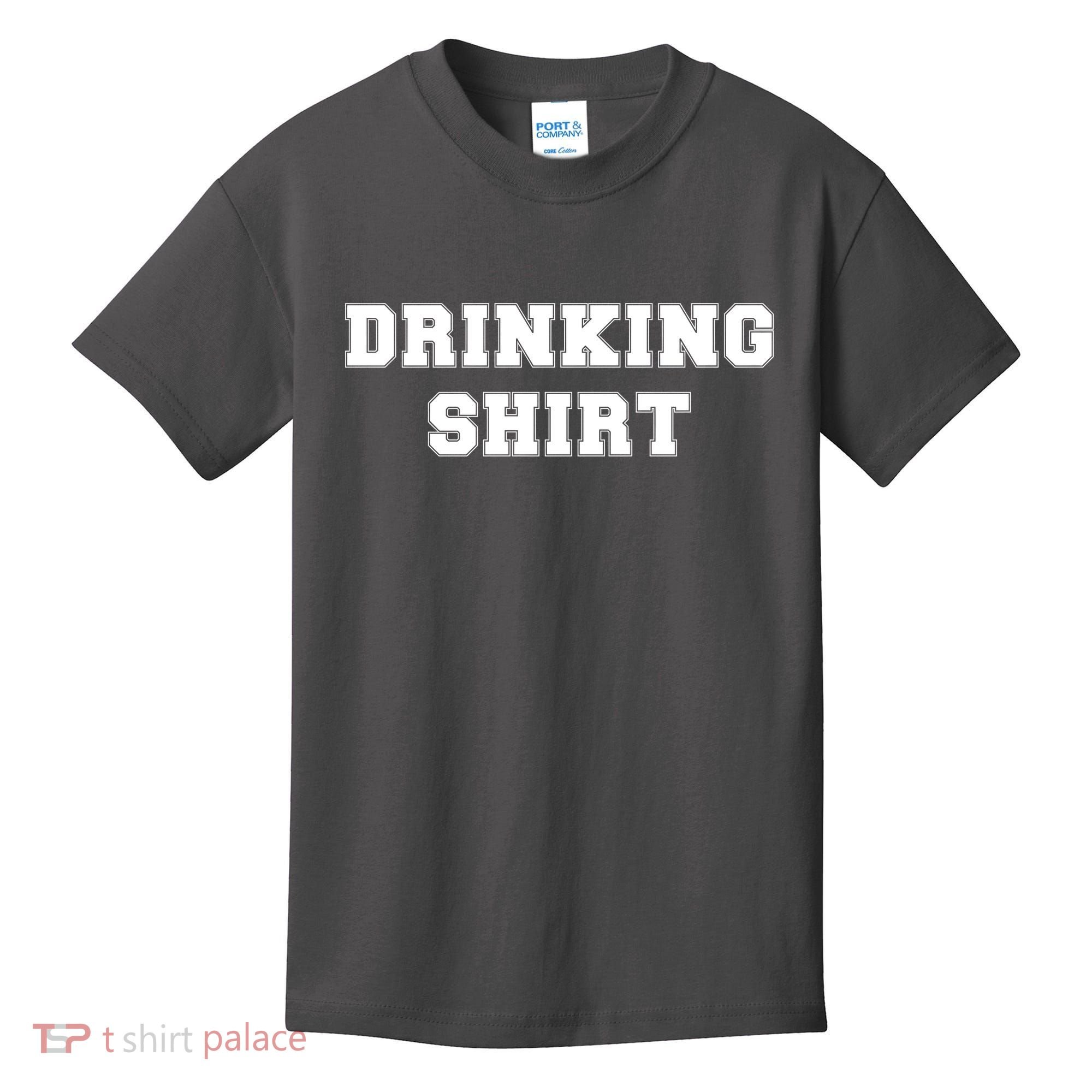 This Is My Drinking Shirt College Text Kids T-Shirt