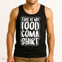 This is My Food Coma Tank Top thumb 3