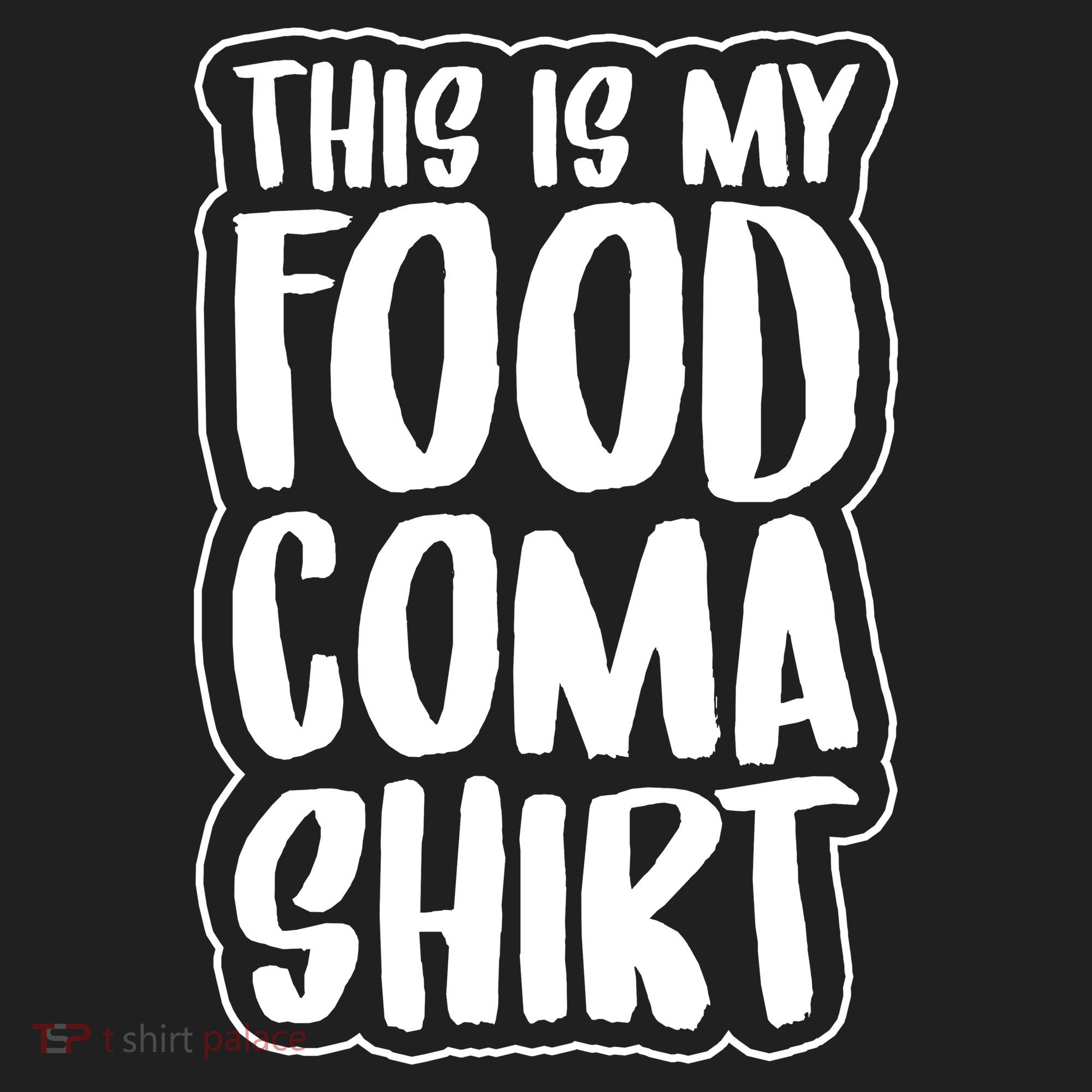 This is My Food Coma Golf Towel