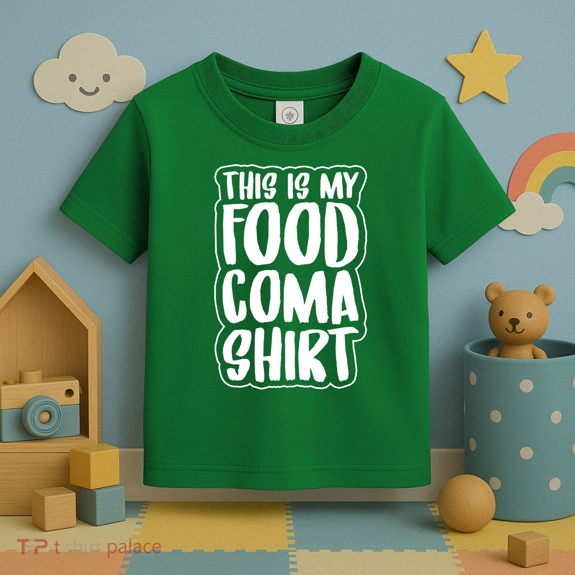 This is My Food Coma Toddler T-Shirt