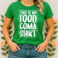 This is My Food Coma Women's T-Shirt thumb 2