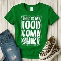 This is My Food Coma Women's T-Shirt thumb 3