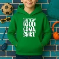 This is My Food Coma Kids Hoodie thumb 2