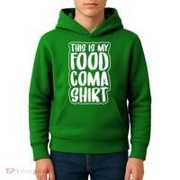 This is My Food Coma Kids Hoodie thumb 4