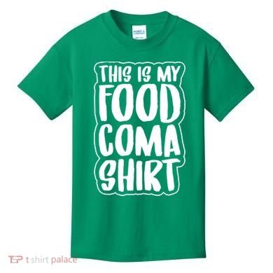 This is My Food Coma Kids T-Shirt