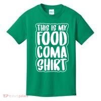 This is My Food Coma Kids T-Shirt thumb 0