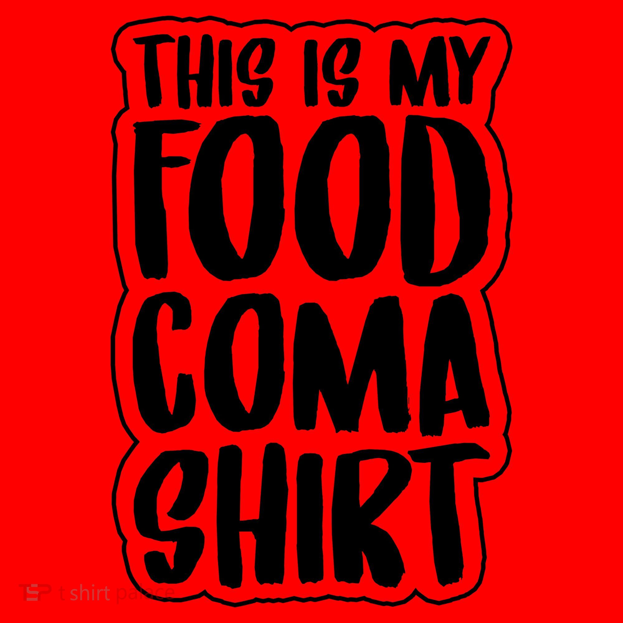 This is My Food Coma Santa Hat