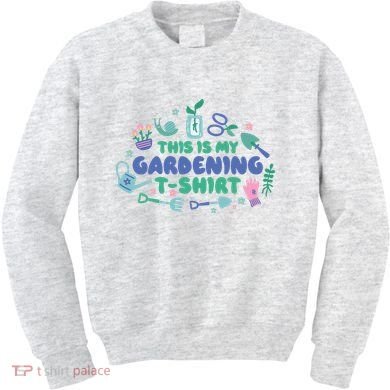 This Is My Gardening Shirt Kids Sweatshirt