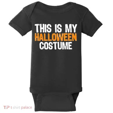This Is My Halloween Costume Baby Bodysuit