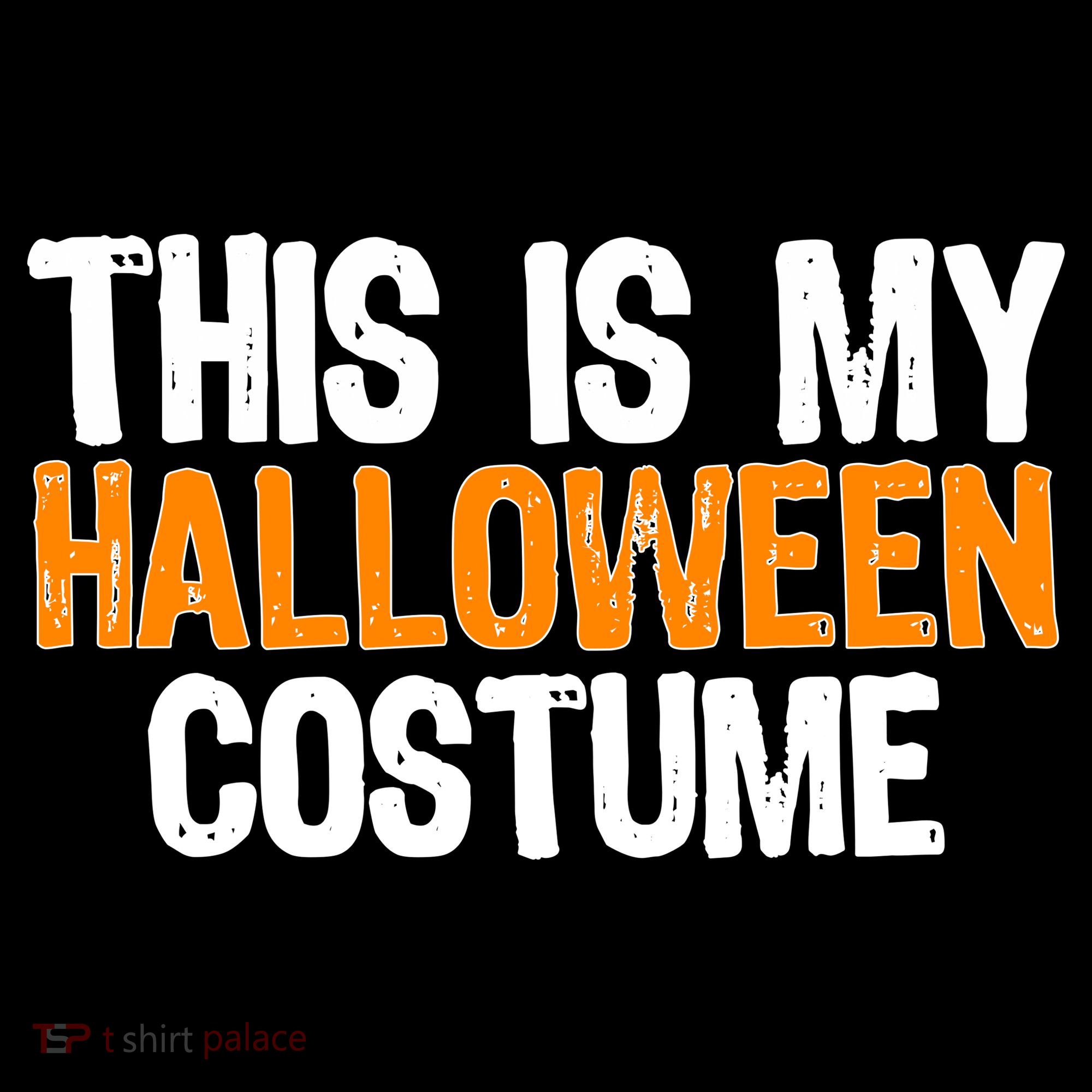 This Is My Halloween Costume Toddler Hoodie