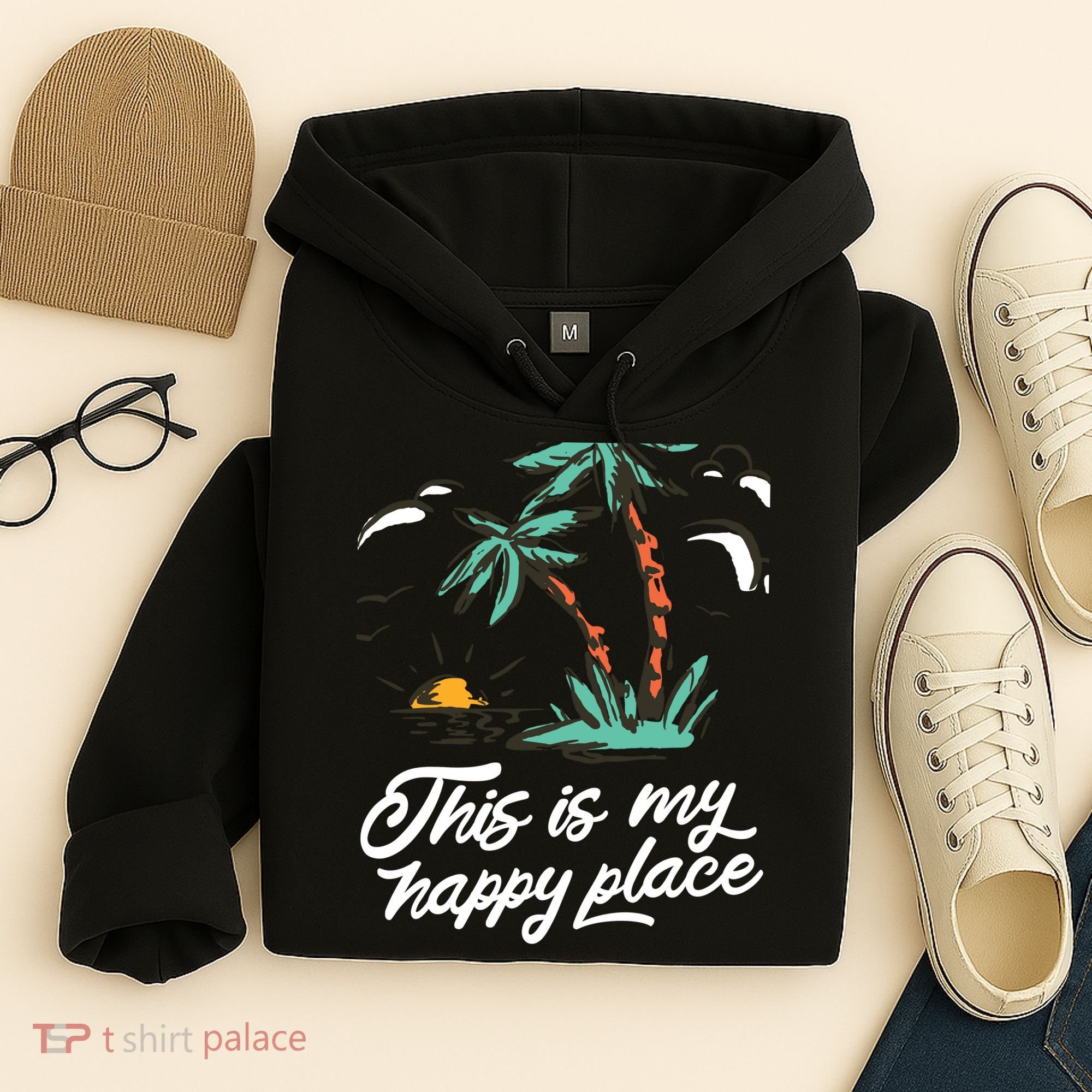 This Is My Happy Place Summer Life Hoodie