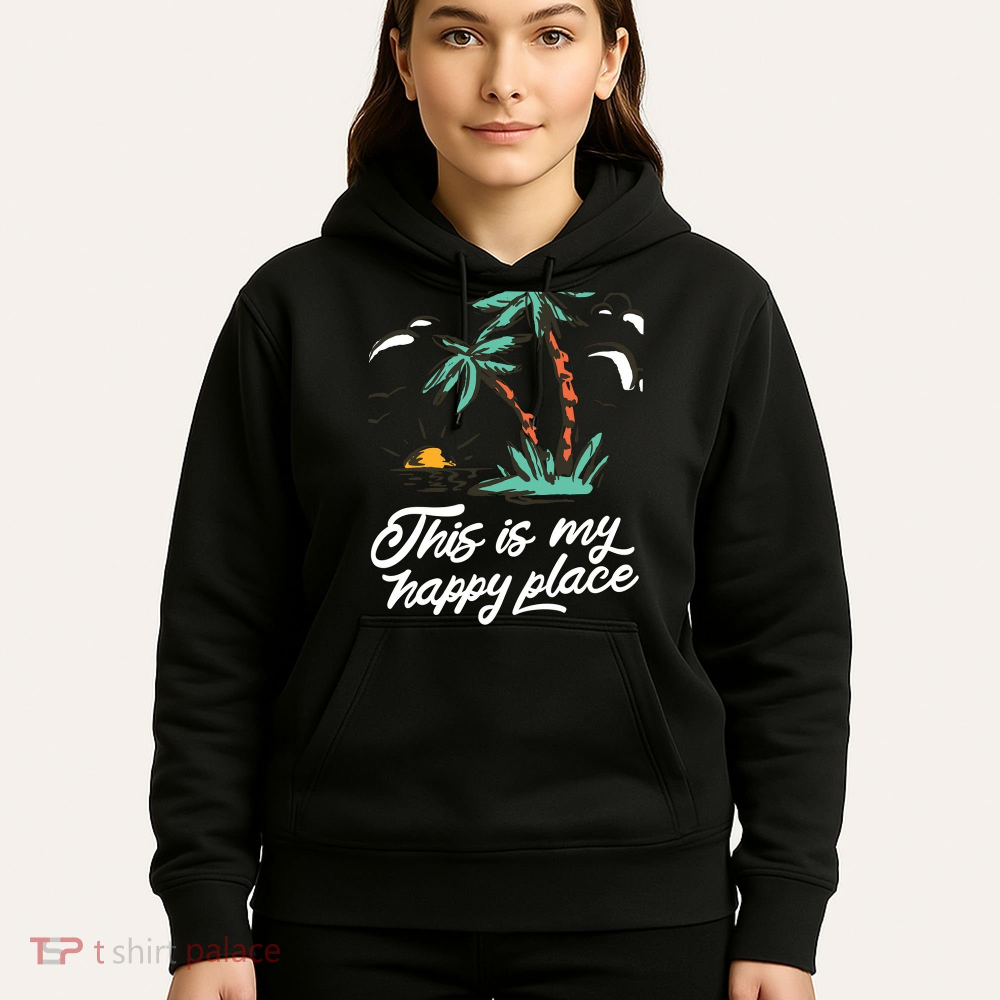 This Is My Happy Place Summer Life Hoodie