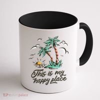 This Is My Happy Place Summer Life Coffee Mug thumb 1