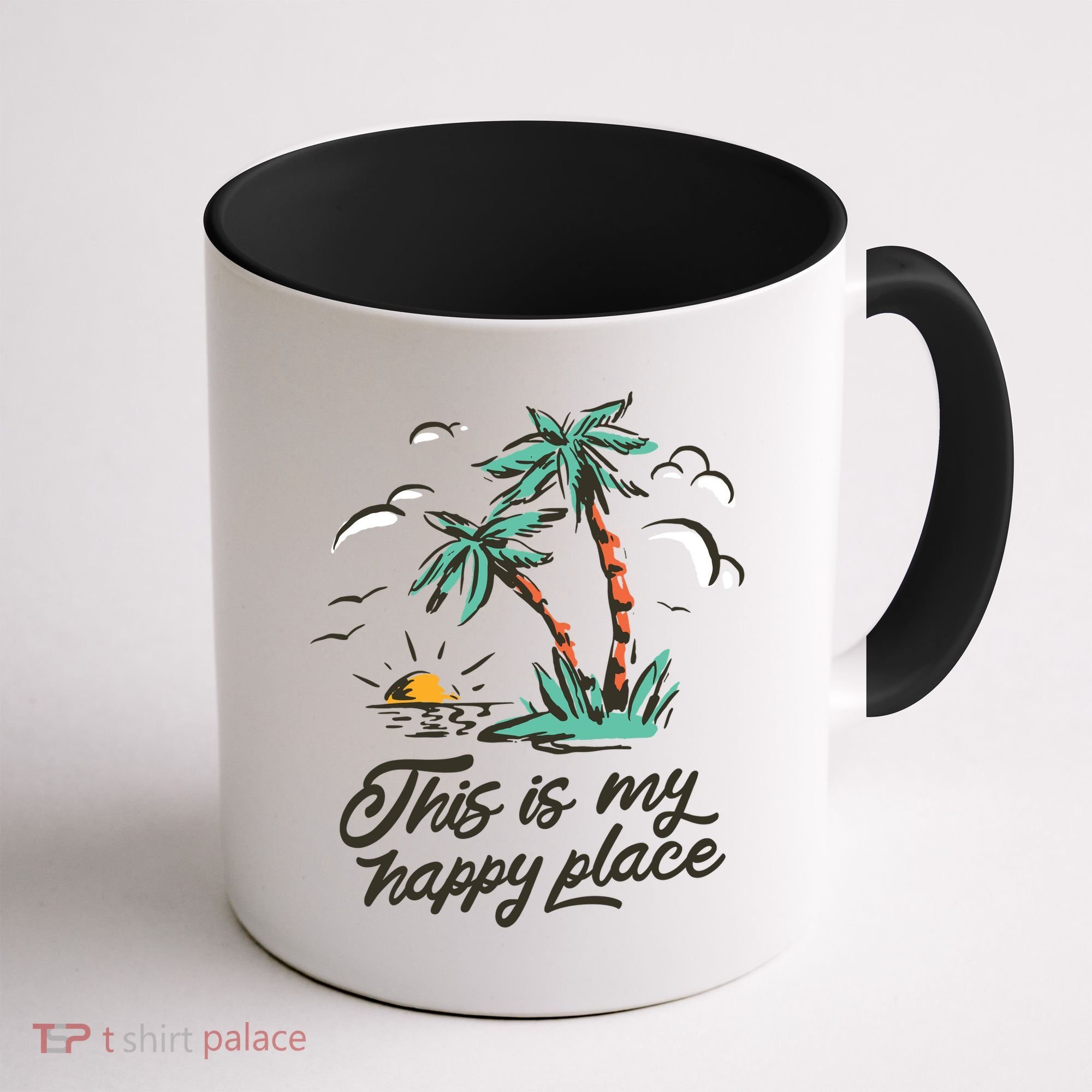 This Is My Happy Place Summer Life Coffee Mug