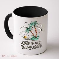This Is My Happy Place Summer Life Coffee Mug thumb 0