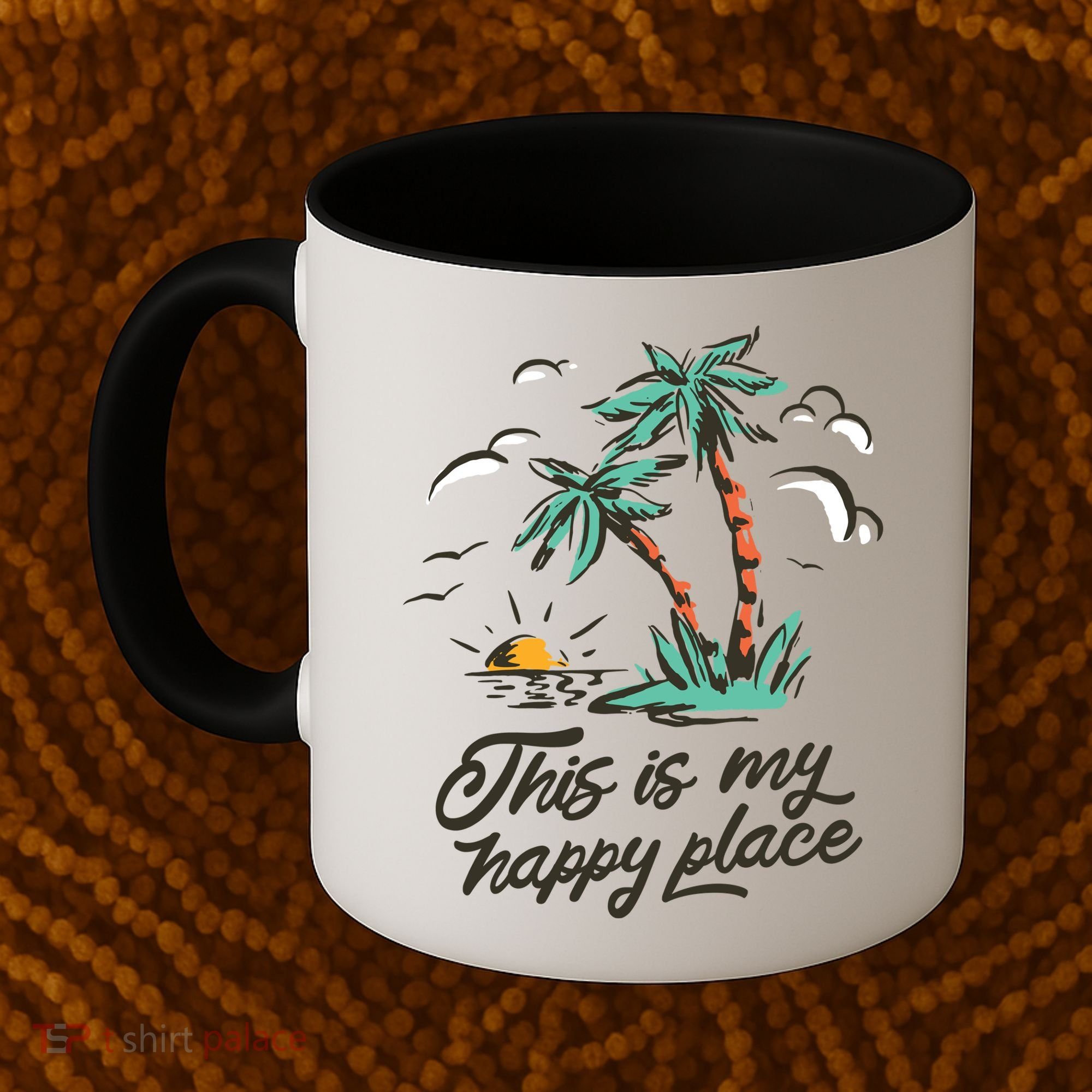 This Is My Happy Place Summer Life Coffee Mug